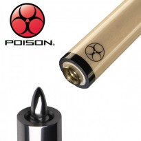 Taco de saque Poison VX5 BRK Negro - Flecha Poison Venom 2 con cierre Bullet