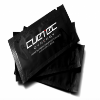 Taco de pool Cuetec Platinum Graphite - Toallitas para limpiar flechas Cuetec Cynergy